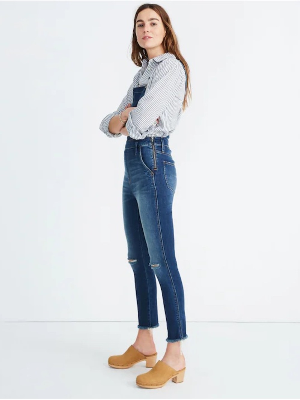 Madewell Roadtripper Overalls in Brodie Wash - Super Stretch - Size Sm - Picture 2 of 7